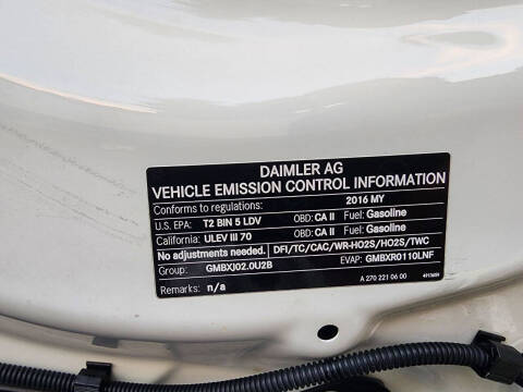 2016 Mercedes-Benz GLA GLA 250