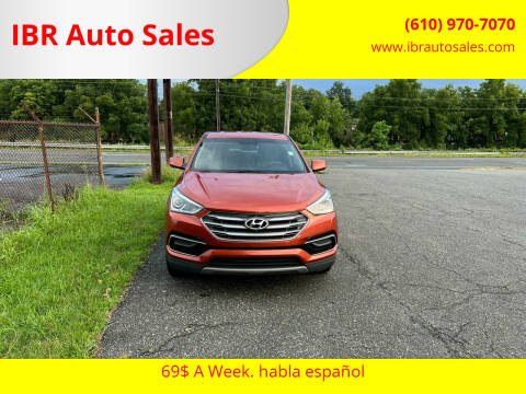 2017 Hyundai Santa Fe Sport for sale at IBR Auto Sales in Pottstown PA
