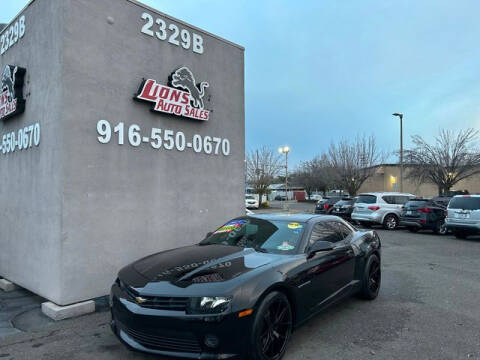 2015 Chevrolet Camaro for sale at LIONS AUTO SALES in Sacramento CA