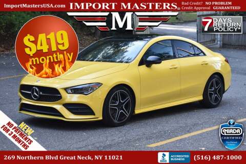 2020 Mercedes-Benz CLA for sale at Import Masters in Great Neck NY