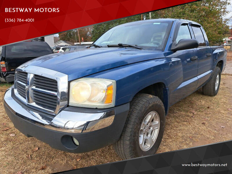2005 Dodge Dakota for sale at BESTWAY MOTORS in Winston Salem NC