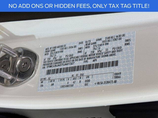 2026 Ford Escape Platinum