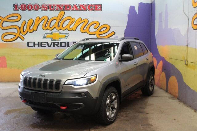 Used 2019 Jeep Cherokee Trailhawk with VIN 1C4PJMBX2KD471026 for sale in Grand Ledge, MI
