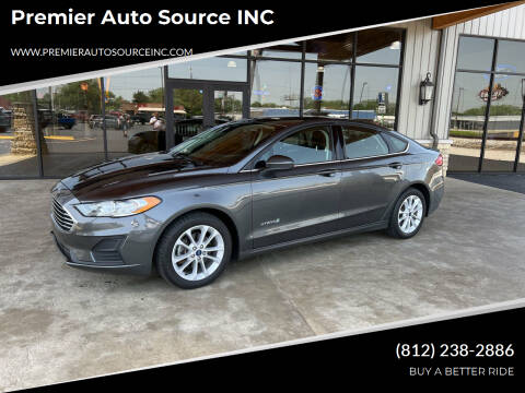 2019 Ford Fusion Hybrid for sale at Premier Auto Source INC in Terre Haute IN