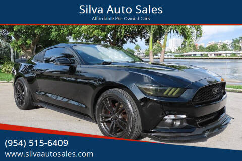 2015 Ford Mustang for sale at Silva Auto Sales in Pompano Beach FL