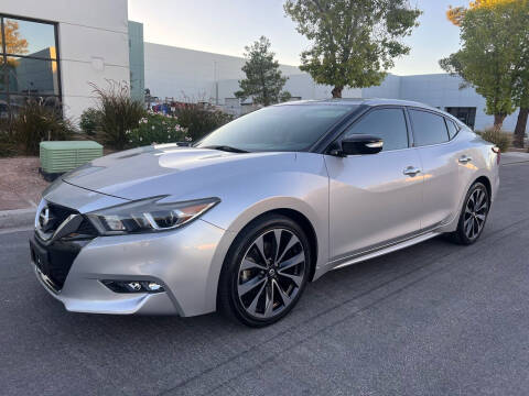 2016 Nissan Maxima for sale at Fairway Rent-A-Car Sales & Repairs in Las Vegas NV