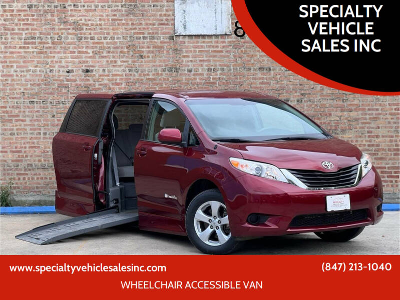 2011 Toyota Sienna for sale at SPECIALTY VEHICLE SALES INC in Skokie IL