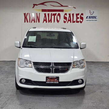 2017 Dodge Grand Caravan for sale at Kian Auto Sales in Sacramento CA