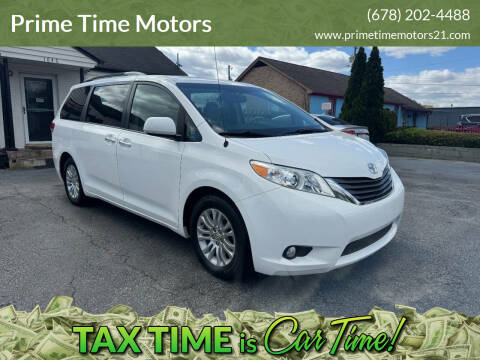 2013 Toyota Sienna for sale at Prime Time Motors in Marietta GA