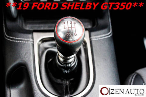 2019 Ford Mustang Shelby GT350