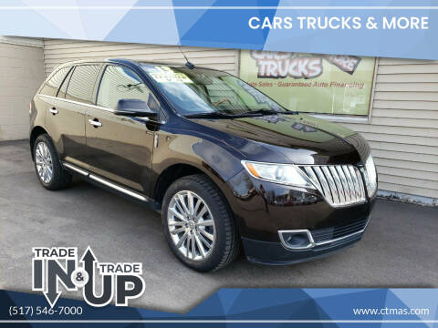 2013 Lincoln MKX for sale at Cars Trucks & More in Howell MI