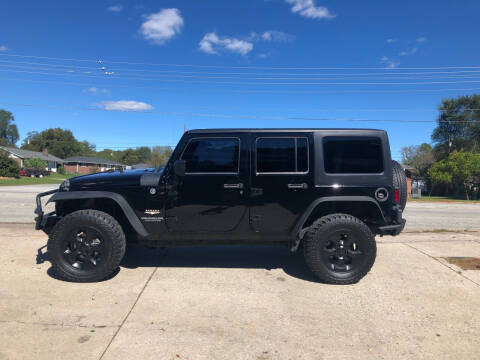 2013 Jeep Wrangler Unlimited for sale at E Motors LLC in Anderson SC
