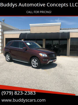 2013 Mercedes-Benz M-Class for sale at Buddys Automotive Concepts LLC in Bryan TX