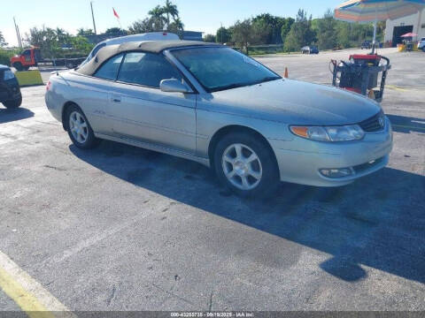 2003 Toyota Camry Solara SLE V6
