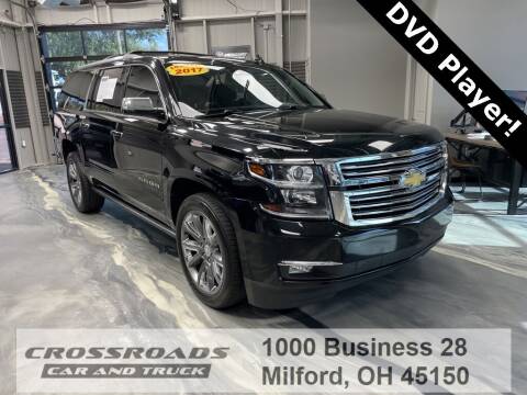 2017 Chevrolet Suburban for sale at Crossroads Car & Truck in Milford OH
