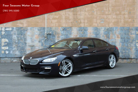 2015 BMW 6 Series for sale at Four Seasons Motor Group in Swampscott MA