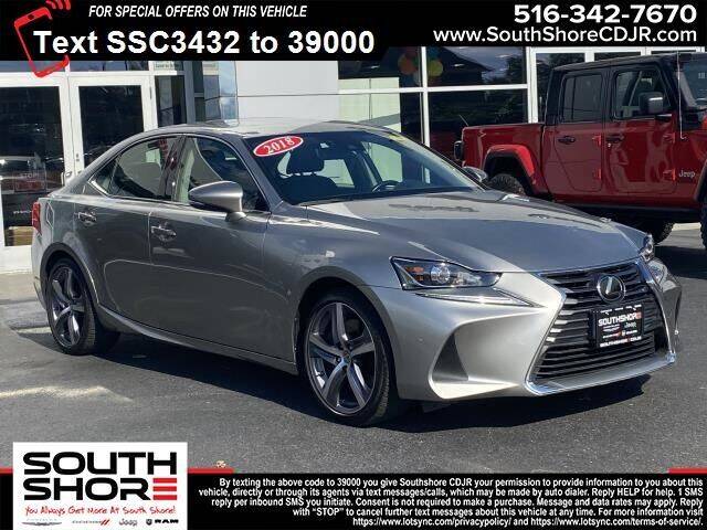 2018 Lexus IS 300 for sale at South Shore Chrysler Dodge Jeep Ram in Inwood NY