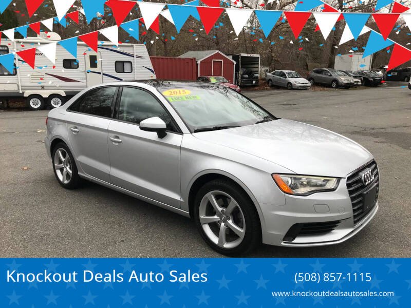 2015 Audi S3 for sale at Knockout Deals Auto Sales in West Bridgewater MA