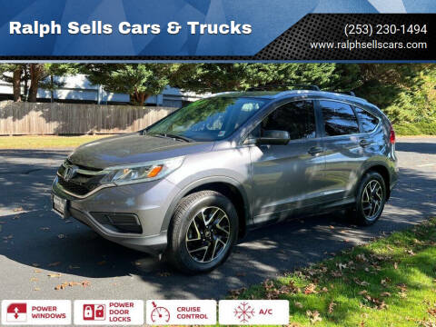 2016 Honda CR-V for sale at Ralph Sells Cars & Trucks in Puyallup WA