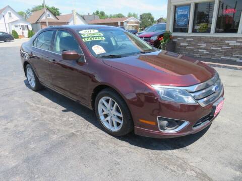 2012 Ford Fusion for sale at Bells Auto Sales in Hammond IN