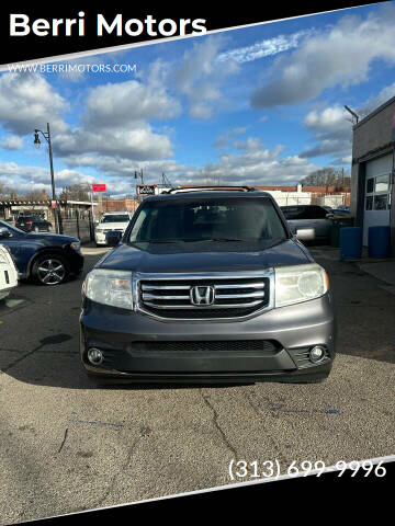 2014 Honda Pilot for sale at Berri Motors in Detroit MI