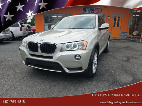 2013 BMW X3 for sale at Lehigh Valley Truck n Auto LLC. in Schnecksville PA