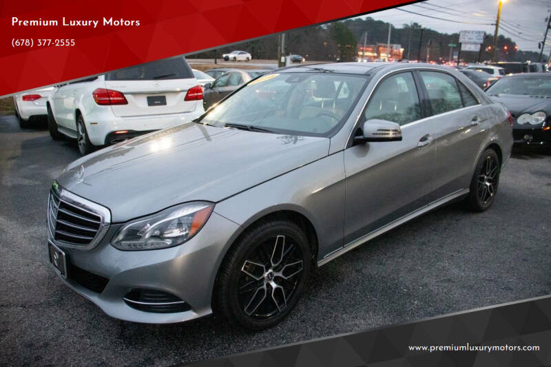 2014 Mercedes-Benz E-Class for sale at Premium Luxury Motors in Grayson GA