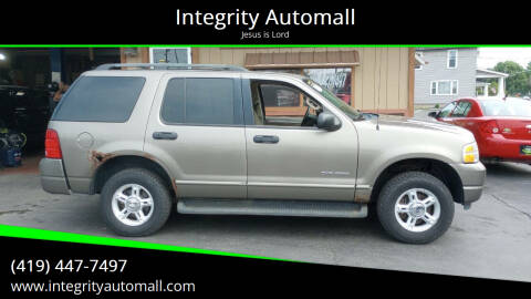 2004 Ford Explorer for sale at Integrity Automall in Tiffin OH