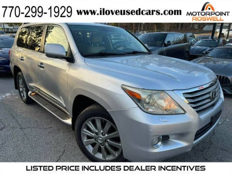 2010 Lexus LX 570 for sale at Motorpoint Roswell in Roswell GA