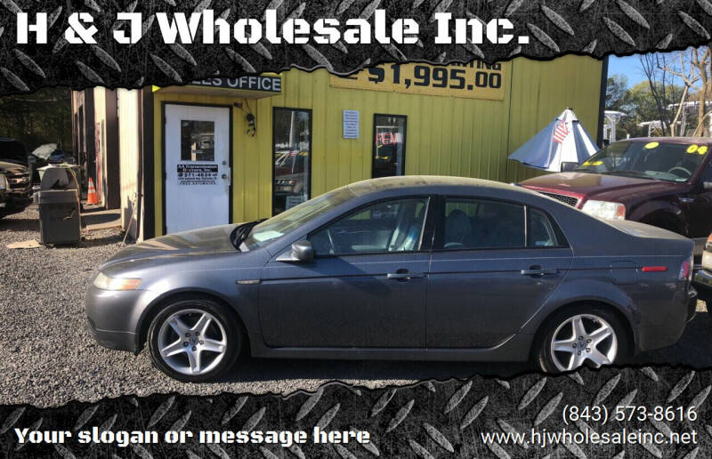 2006 Acura TL for sale at H & J Wholesale Inc. in Charleston SC