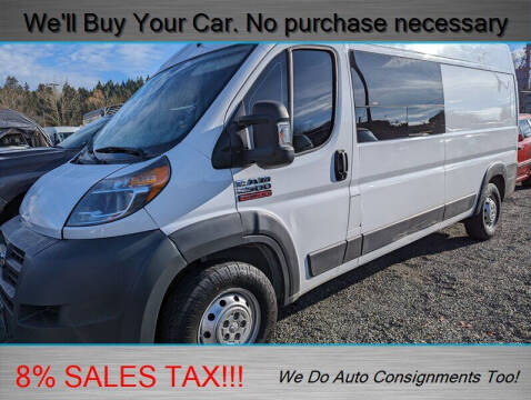 2017 RAM ProMaster for sale at Platinum Autos in Woodinville WA