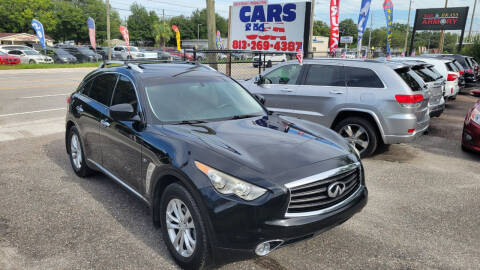 2014 Infiniti QX70 for sale at CARS USA in Tampa FL
