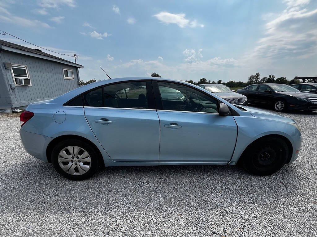 2012 Chevrolet Cruze for sale at Quartz Auto Sales in Indianapolis, IN