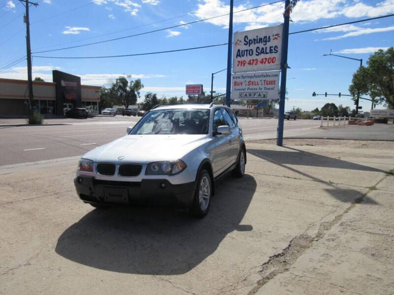2004 BMW X3 for sale in Colorado Springs, CO