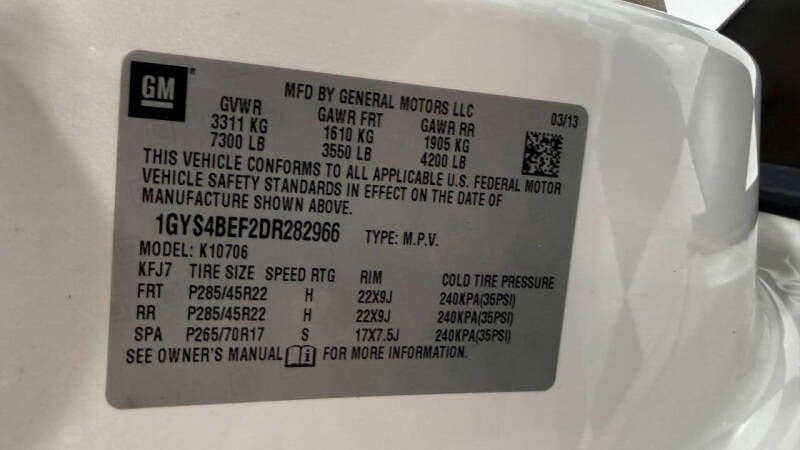 2013 Cadillac Escalade Luxury