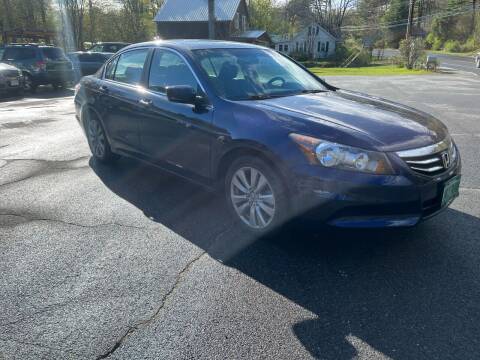 2012 Honda Accord for sale at Greg Bensons Auto Sales in Springfield VT