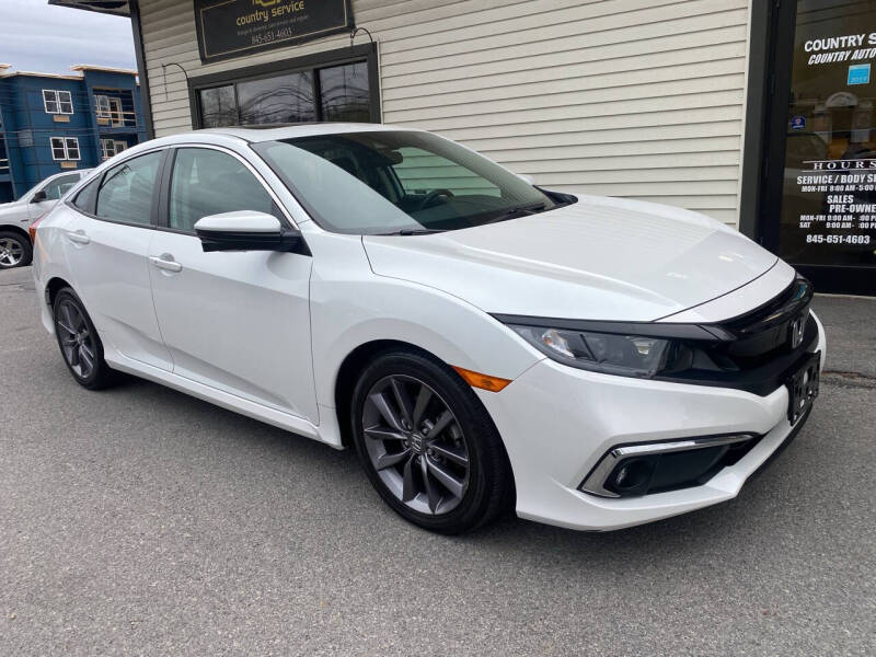 Used 2019 Honda Civic EX with VIN 19XFC1F31KE214627 for sale in Florida, NY
