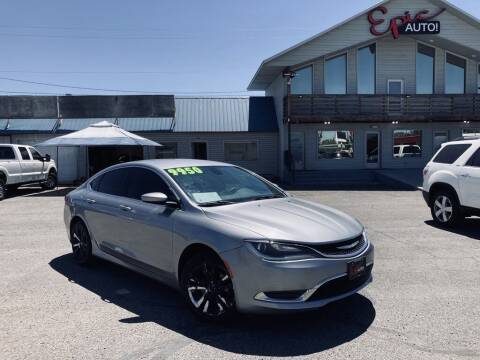 2016 Chrysler 200 for sale at Epic Auto in Idaho Falls ID