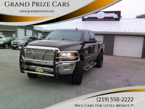 2014 RAM 2500 for sale at Grand Prize Cars in Cedar Lake IN