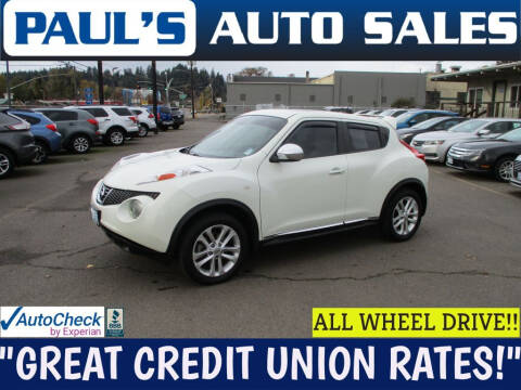 2012 Nissan JUKE for sale at Paul's Auto Sales in Eugene OR