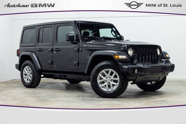 2023 Jeep Wrangler for sale at Autohaus Group of St. Louis MO - 3015 South Hanley Road Lot in Saint Louis MO