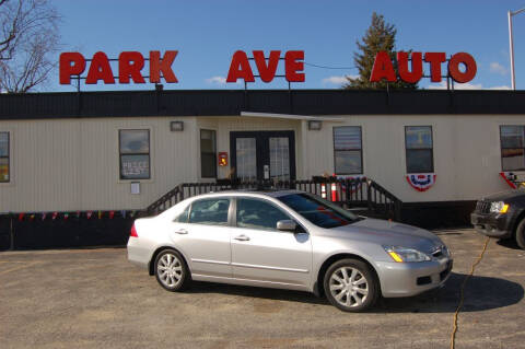 2006 Honda Accord for sale at Park Ave Auto Inc. in Worcester MA