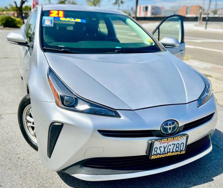 2021 Toyota Prius for sale at Midtown Motors in San Jose CA
