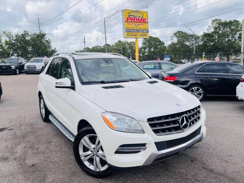 2013 Mercedes-Benz M-Class for sale at Prime Auto Mall in Tampa FL