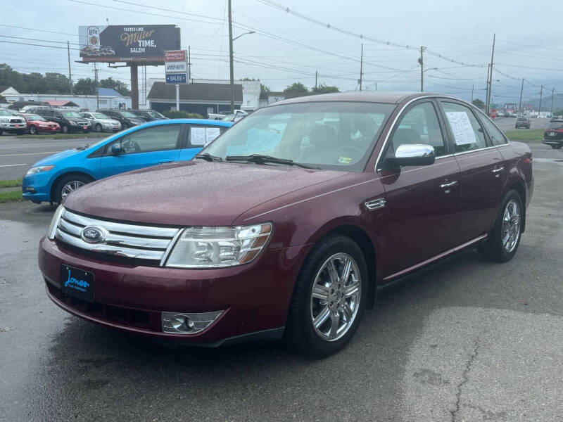 Used 2008 Ford Taurus Limited with VIN 1FAHP25W68G143275 for sale in Salem, VA