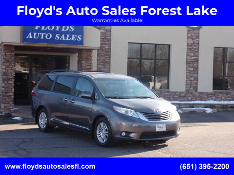2017 Toyota Sienna for sale at Floyd's Auto Sales Forest Lake in Forest Lake MN