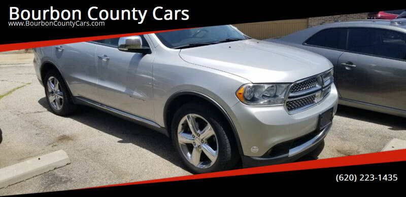 2011 Dodge Durango for sale at Bourbon County Cars in Fort Scott KS