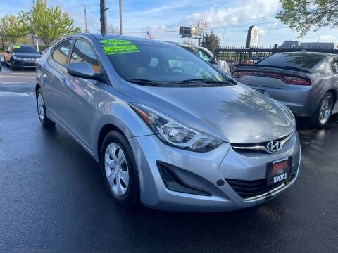 2016 Hyundai Elantra for sale at SWIFT AUTO SALES INC in Salem OR