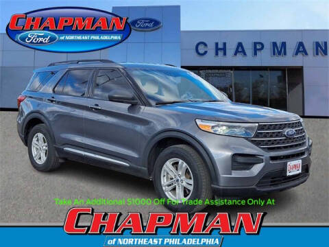 2022 Ford Explorer for sale at CHAPMAN FORD NORTHEAST PHILADELPHIA in Philadelphia PA