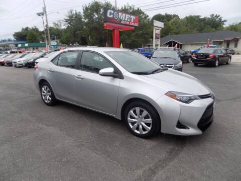 2017 Toyota Corolla for sale at Comet Auto Sales in Manchester NH